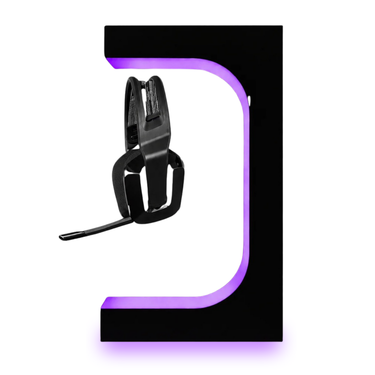 Magnetic Levitation Headset Stand with RGB Lighting - Playheroes