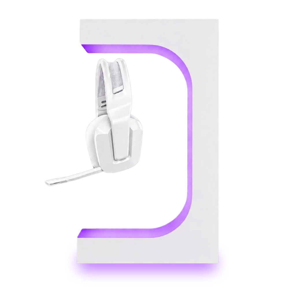 Magnetic Levitation Headset Stand with RGB Lighting - Playheroes